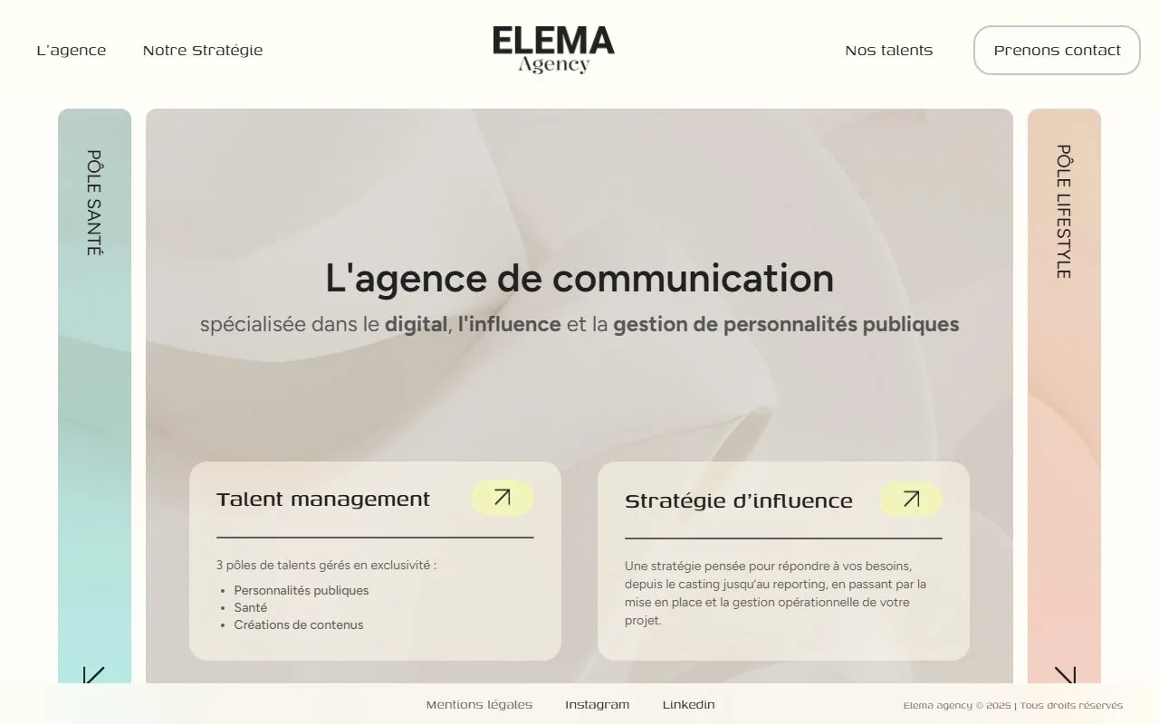 Site Elema Agency